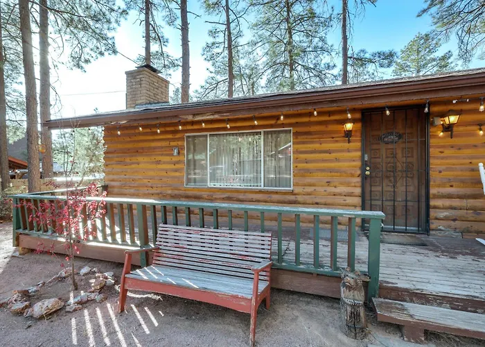 Holiday home Deck & Forest Views: 'black Bear Cabin' In Payson